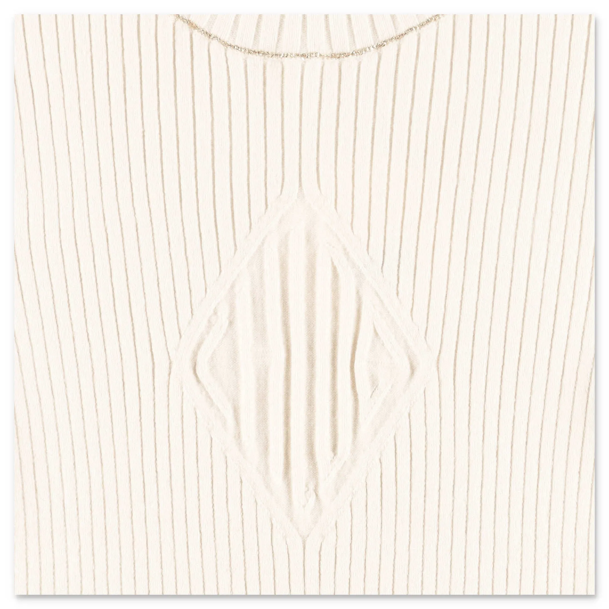Chlo Kids Rib-Knit Mock Neck Sweater
