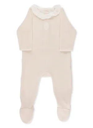 Chlo Kids Ruffled Collar Onesie