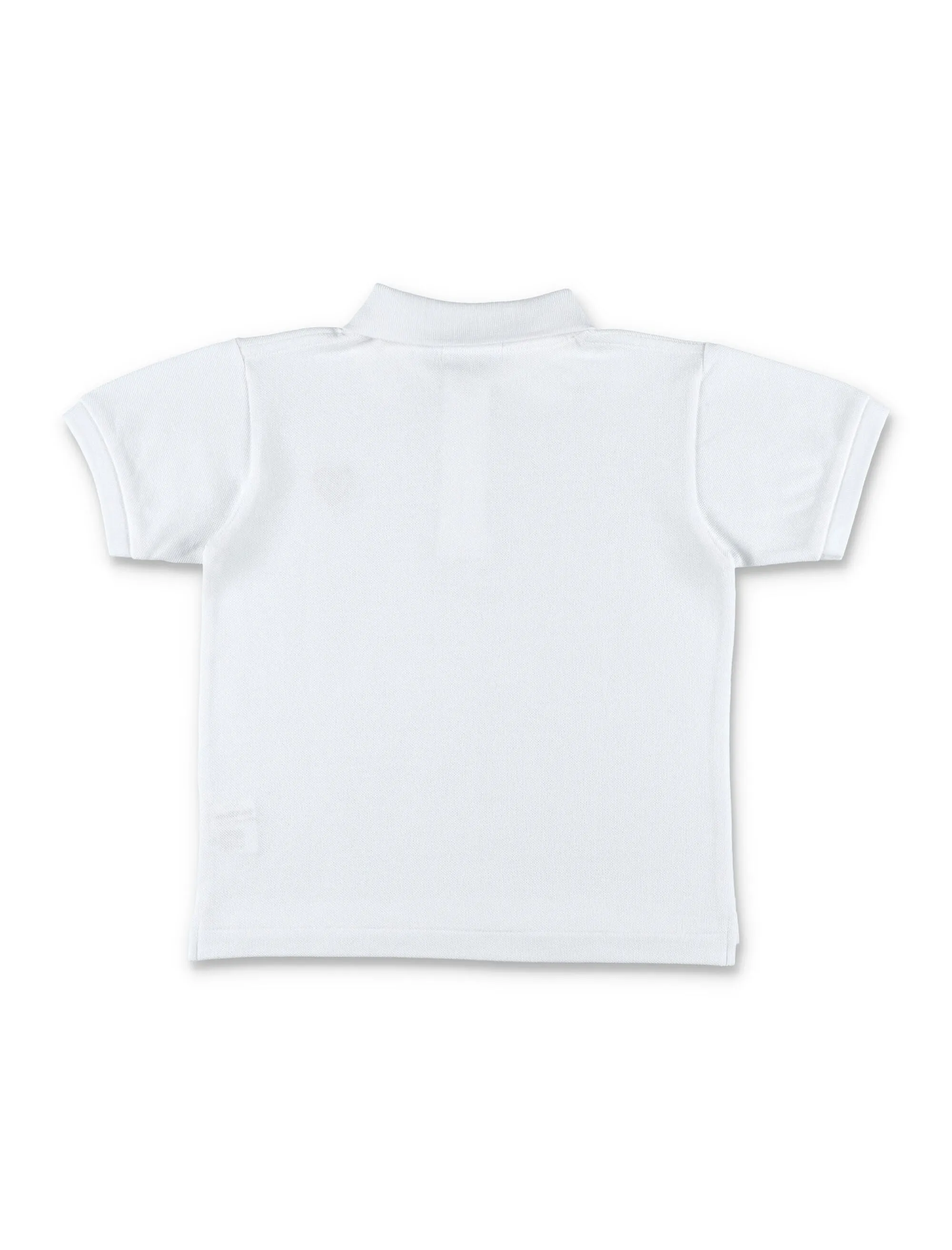 Comme des Garons Play Kids Heart Patch Short-Sleeved Polo Shirt