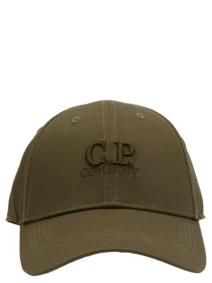 C.P. Company Kids Logo Embroidered Baseball Hat