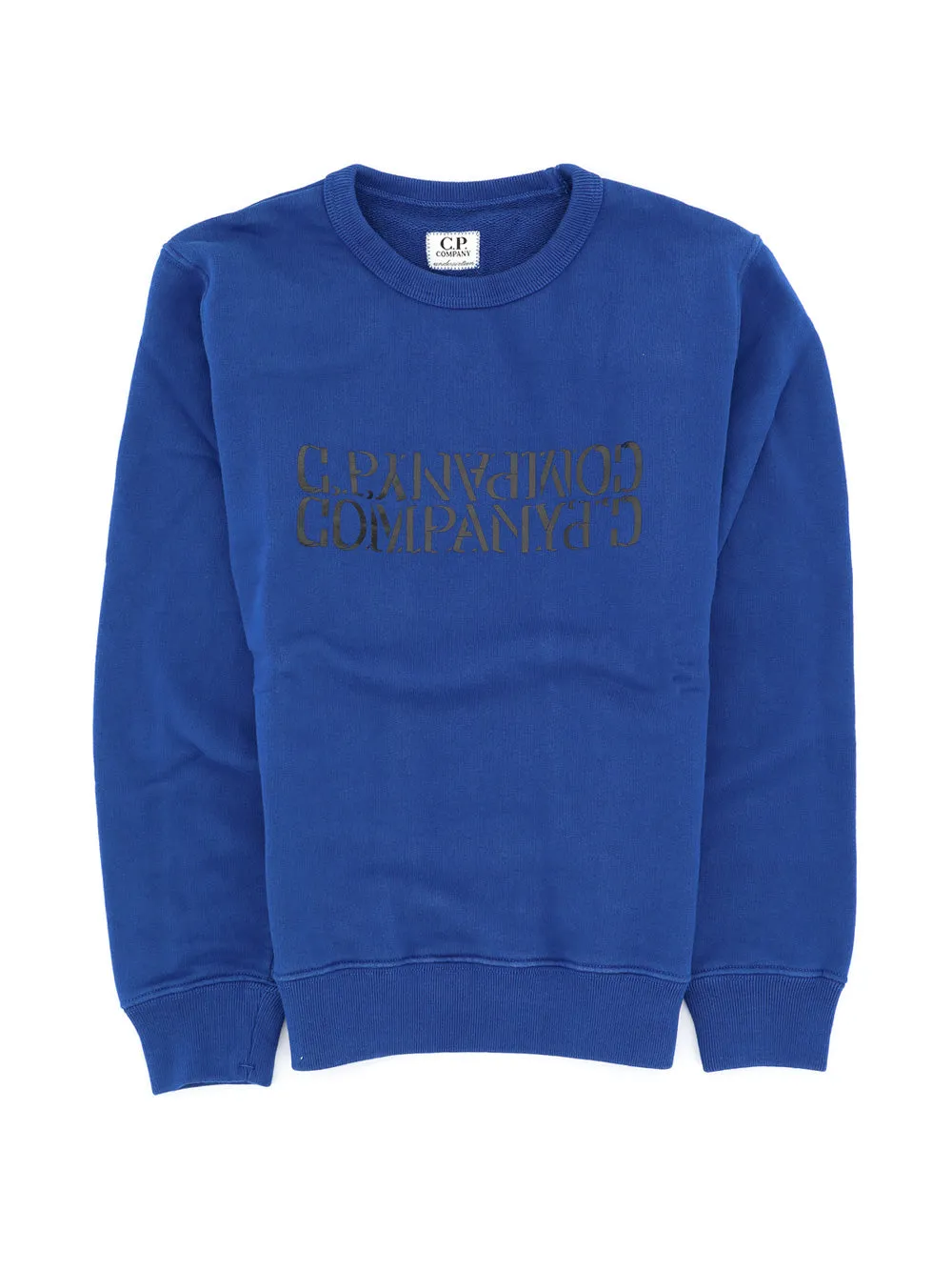 C.P. Company Kids Logo Printed Crewneck Sweatshirt