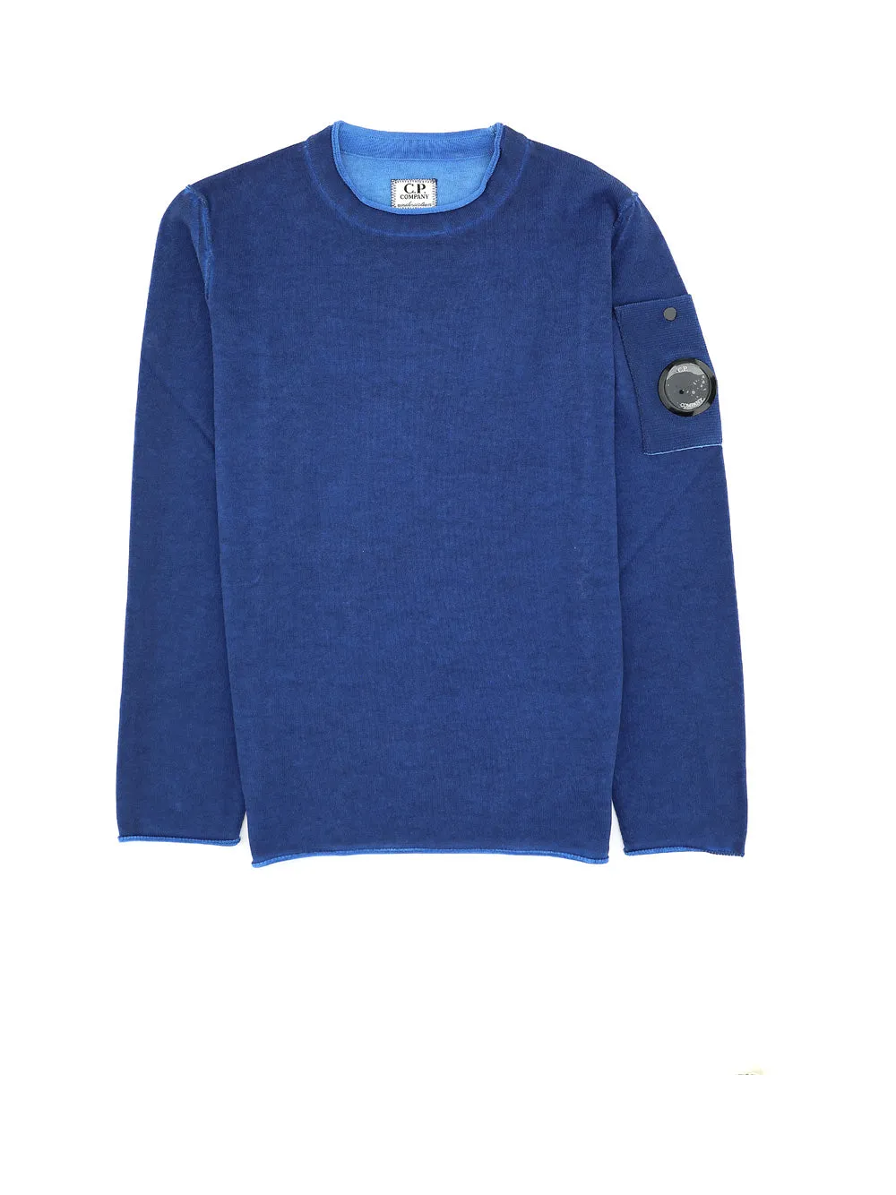C.P. Company Kids Long Sleeved Crewneck Sweater