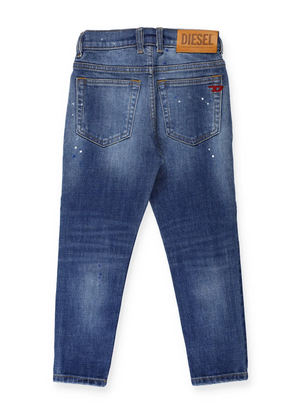 Diesel Kids D-Vider-J Distressed Jeans