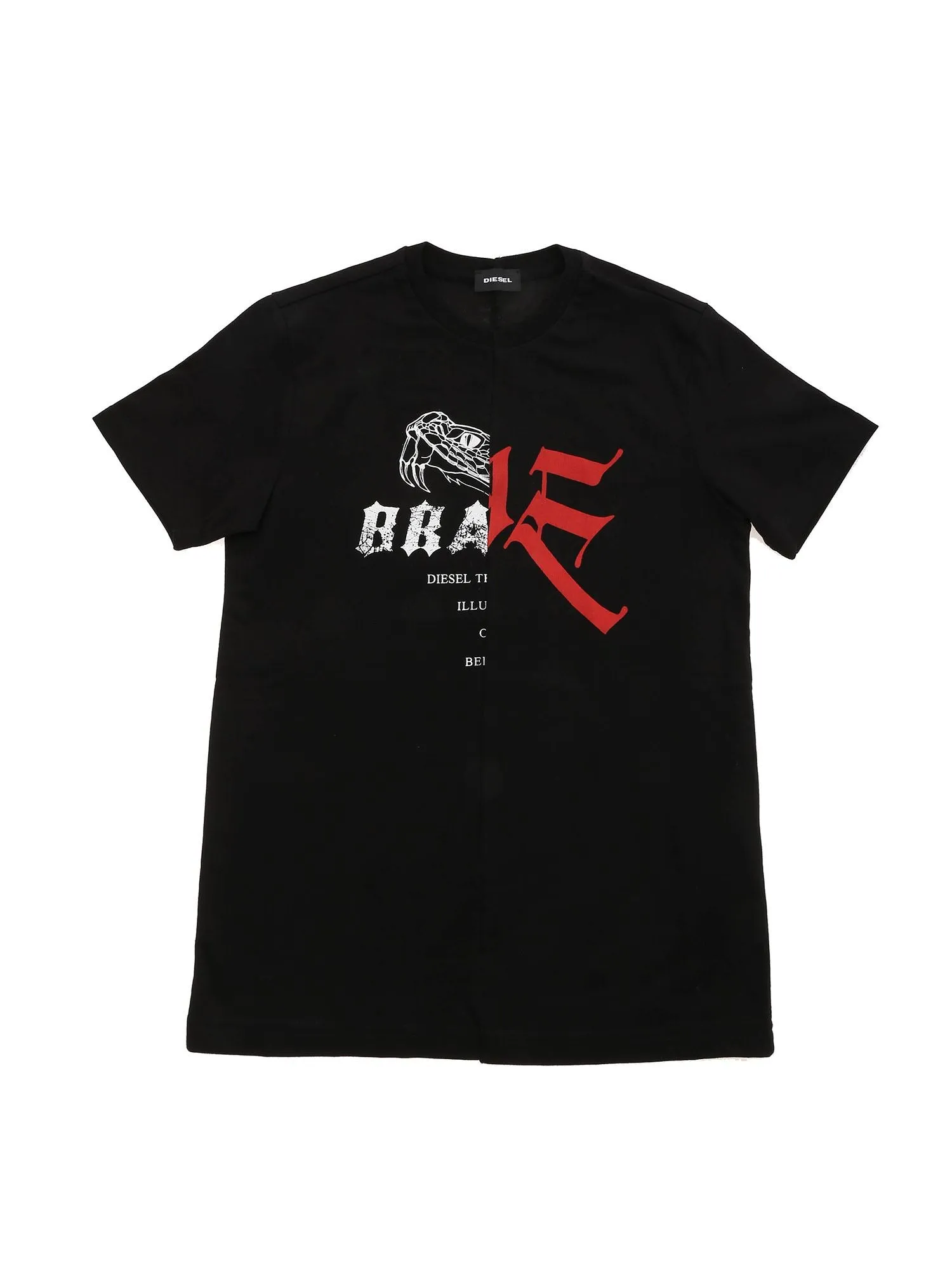 Diesel Kids Graphic Printed T-Shirt