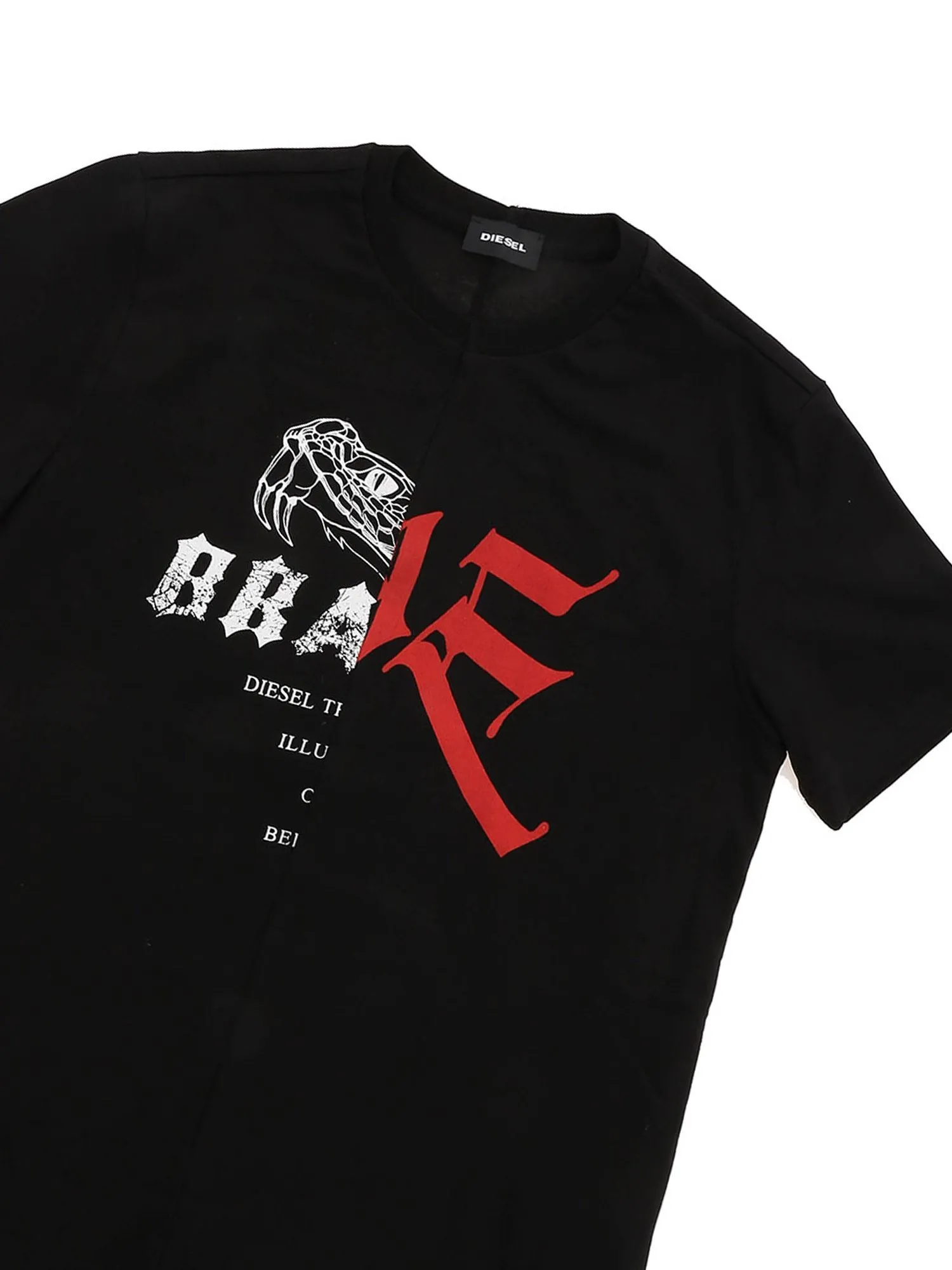 Diesel Kids Graphic Printed T-Shirt
