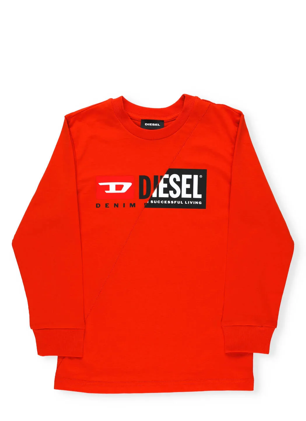 Diesel Kids Logo Print Sweatshirt