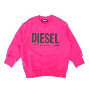 Diesel Kids Logo Printed Sweatshirt