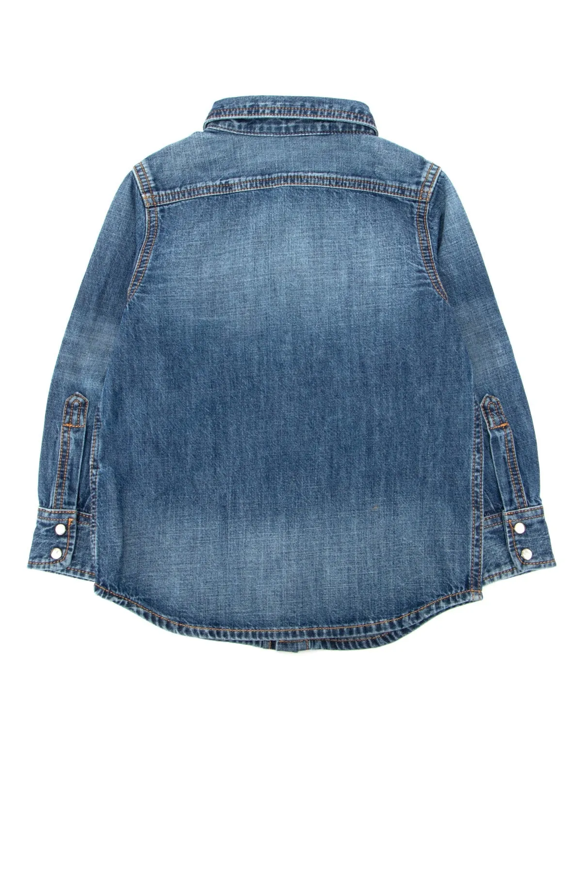 Diesel Kids Long Sleeve Denim Shirt