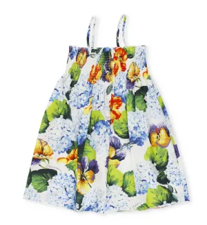Dolce & Gabbana Kids Camellia Print Dress