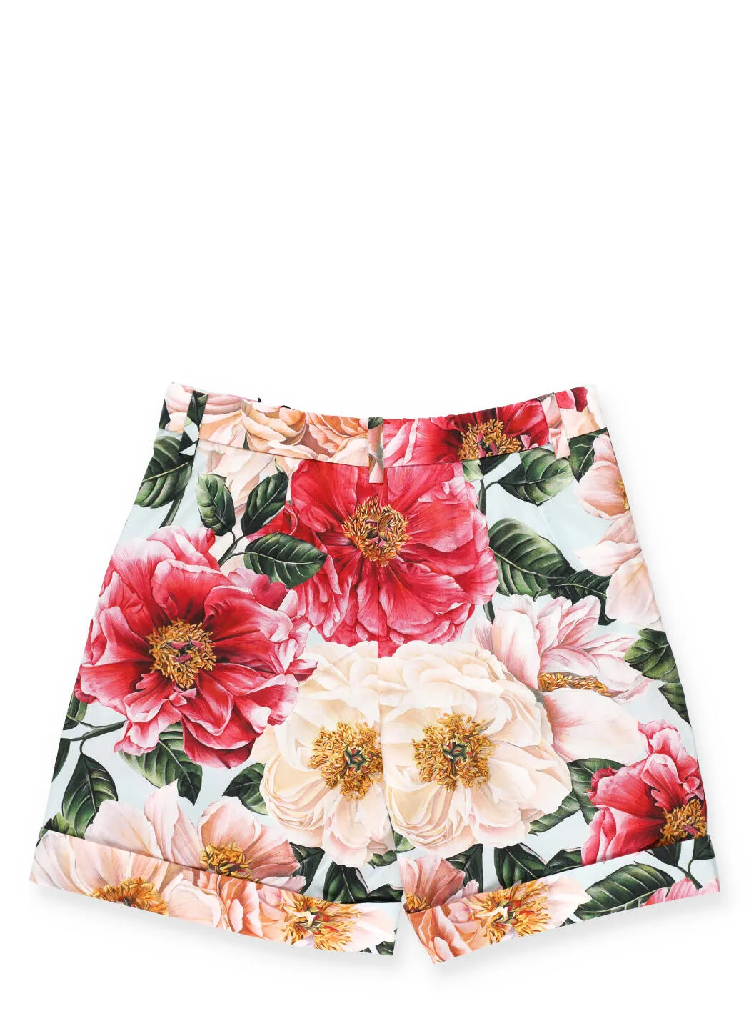 Dolce & Gabbana Kids Camellia Print Shorts