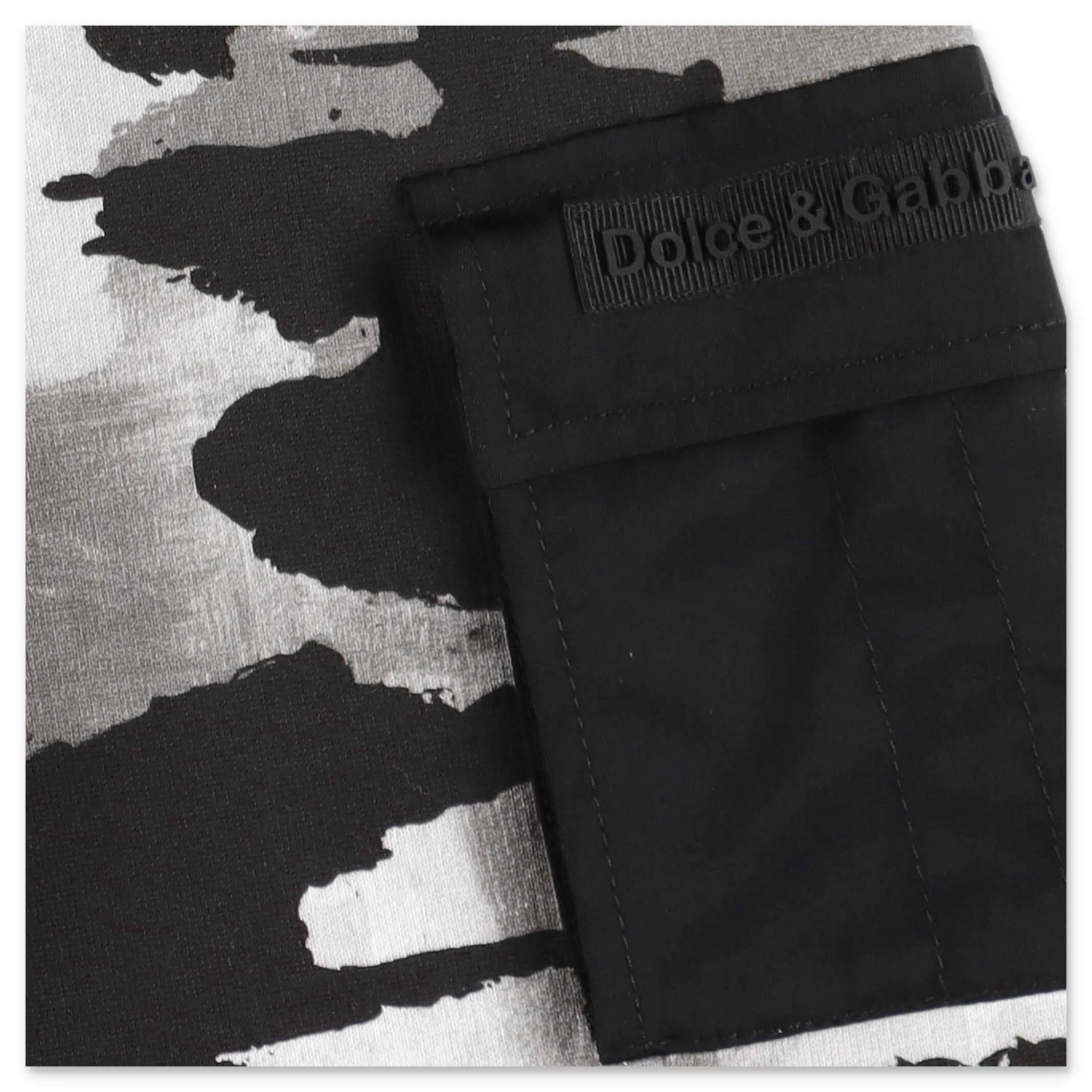 Dolce & Gabbana Kids Camouflage Print Jogging Shorts