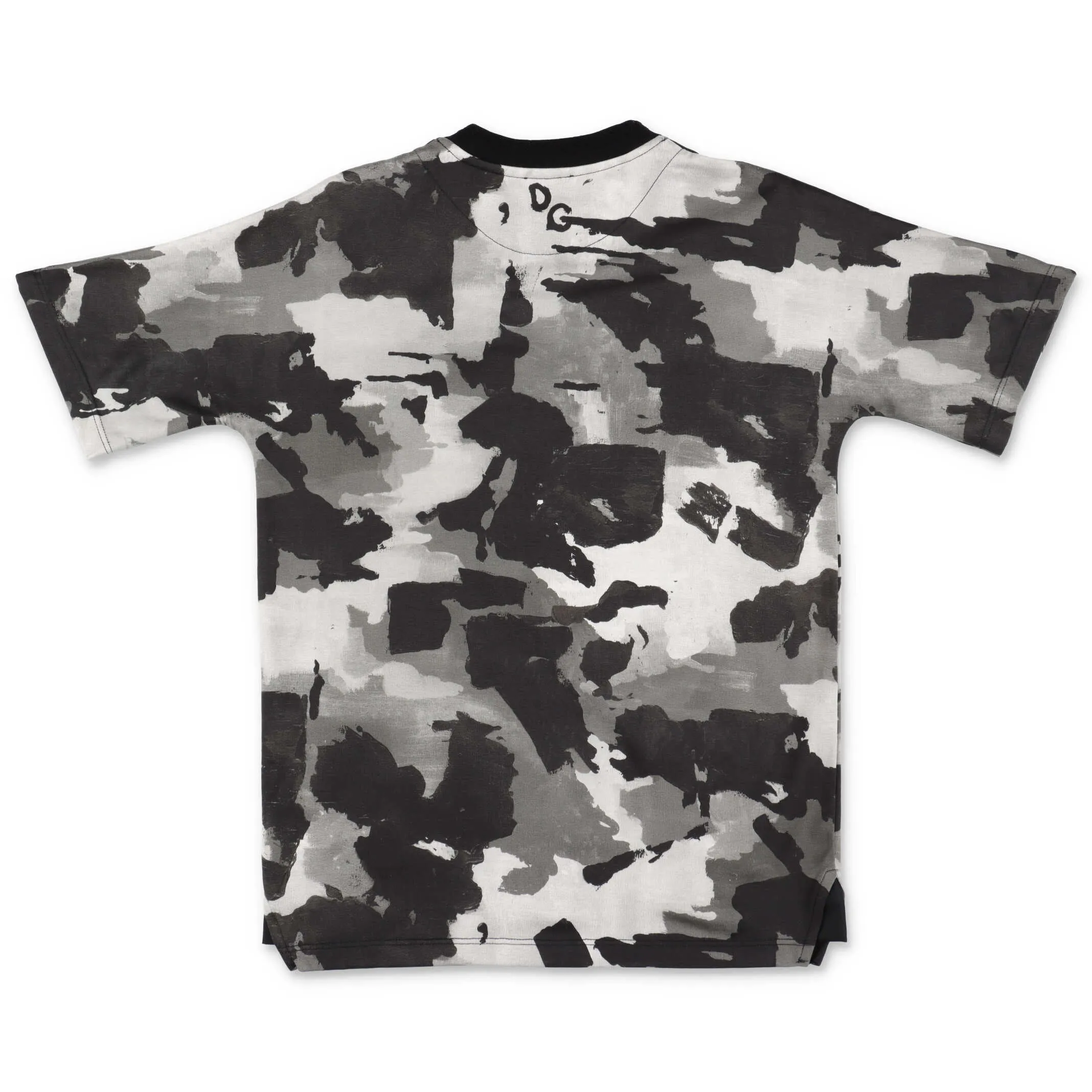 Dolce & Gabbana Kids Camouflage Print T-Shirt