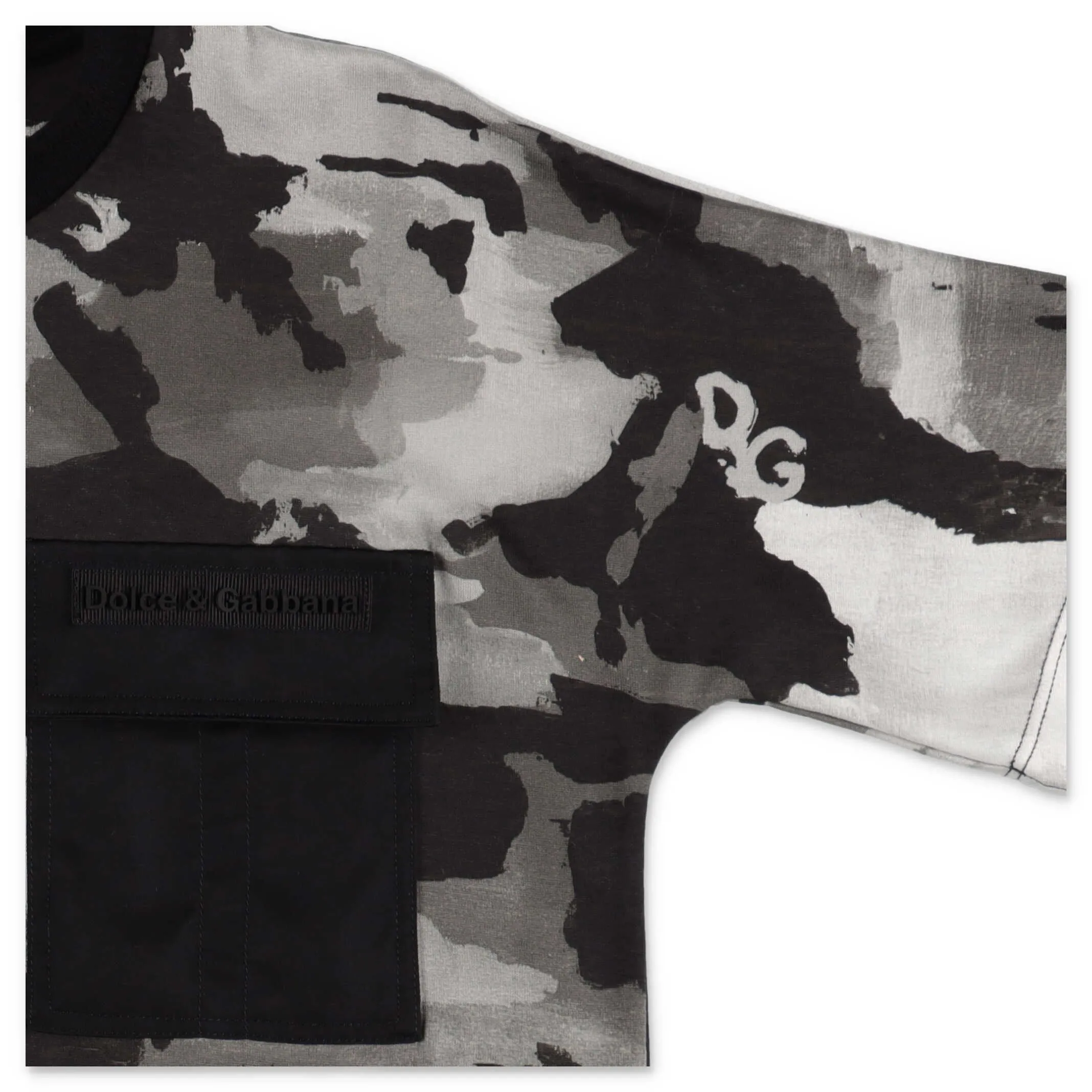Dolce & Gabbana Kids Camouflage Print T-Shirt