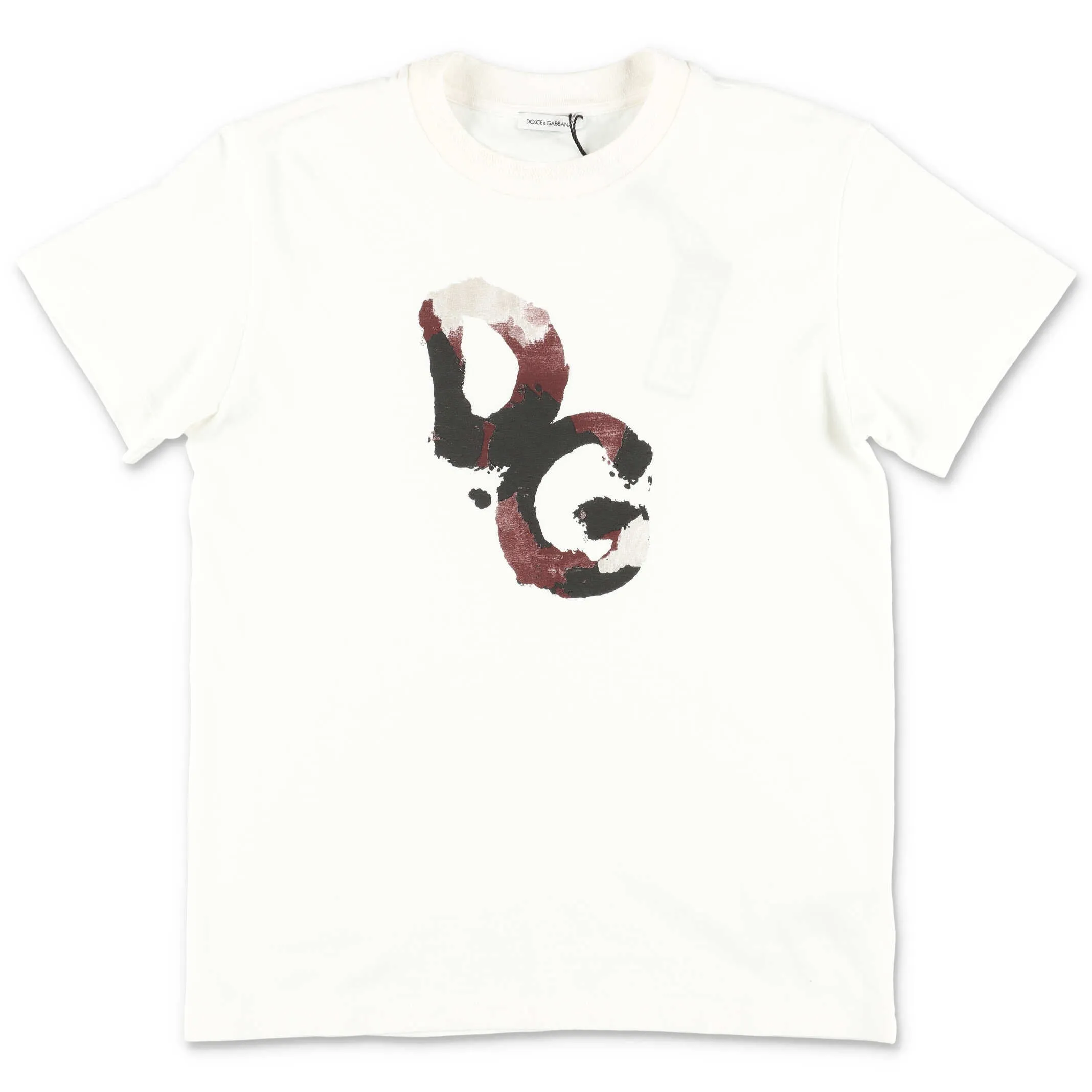 Dolce & Gabbana Kids DG Camouflage Print T-Shirt