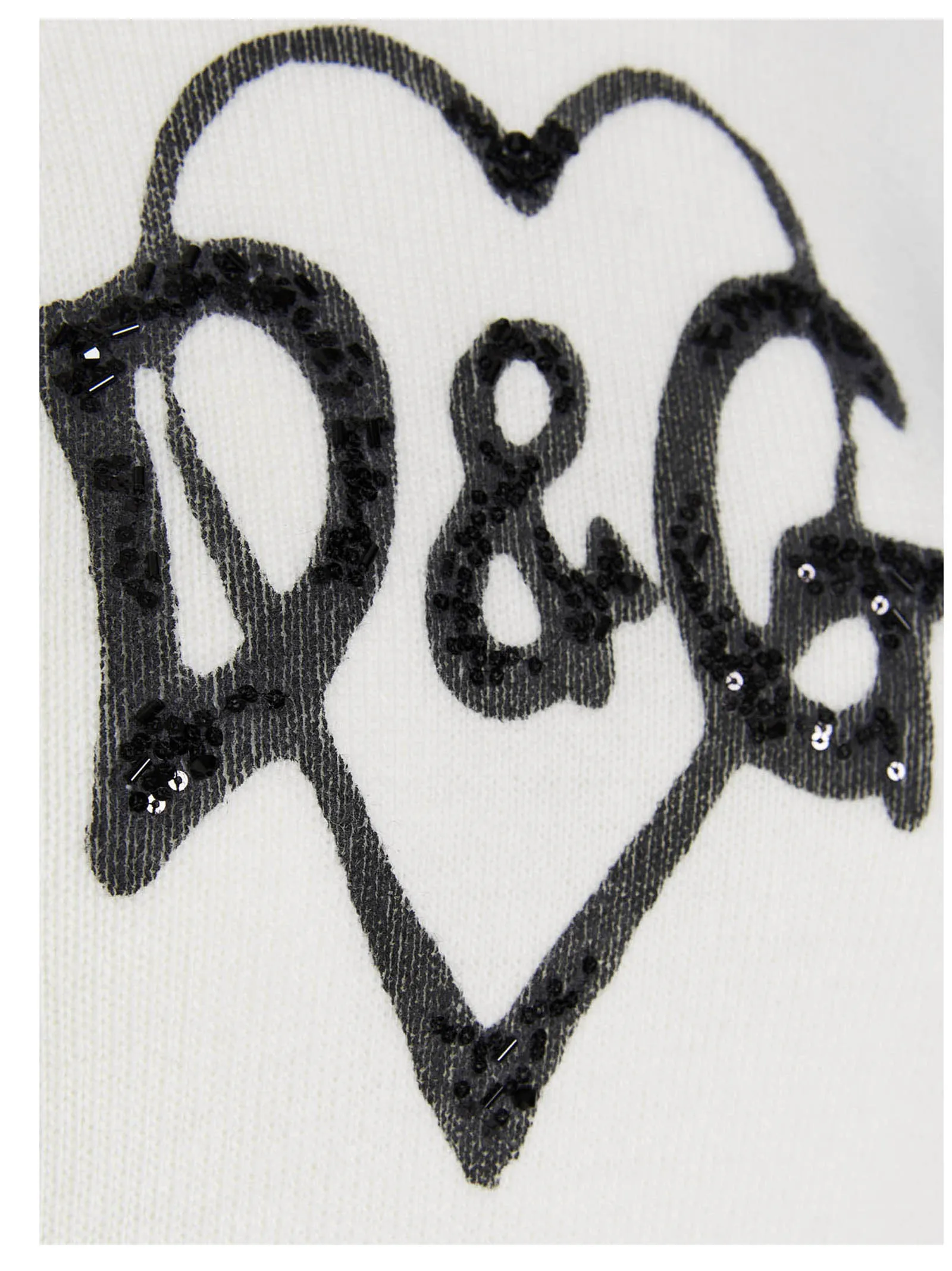 Dolce & Gabbana Kids DG Logo Print Knit Jumper