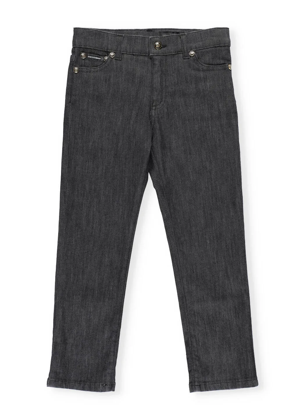 Dolce & Gabbana Kids DG Patch Slim Jeans