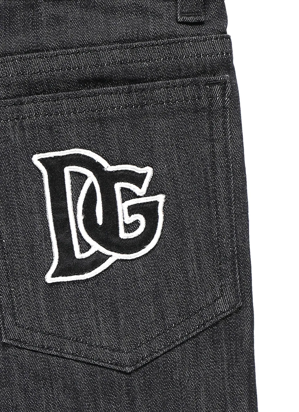 Dolce & Gabbana Kids DG Patch Slim Jeans