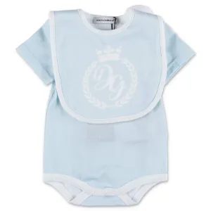 Dolce & Gabbana Kids DG Print 2-Piece Babygrow Set