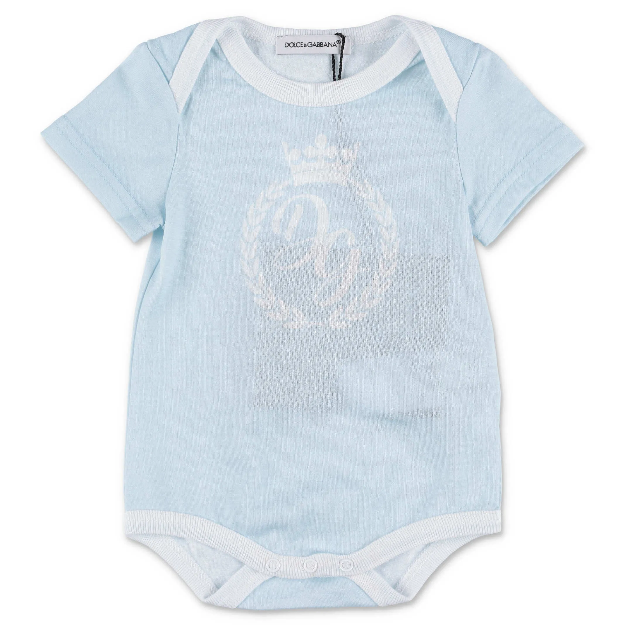 Dolce & Gabbana Kids DG Print 2-Piece Babygrow Set
