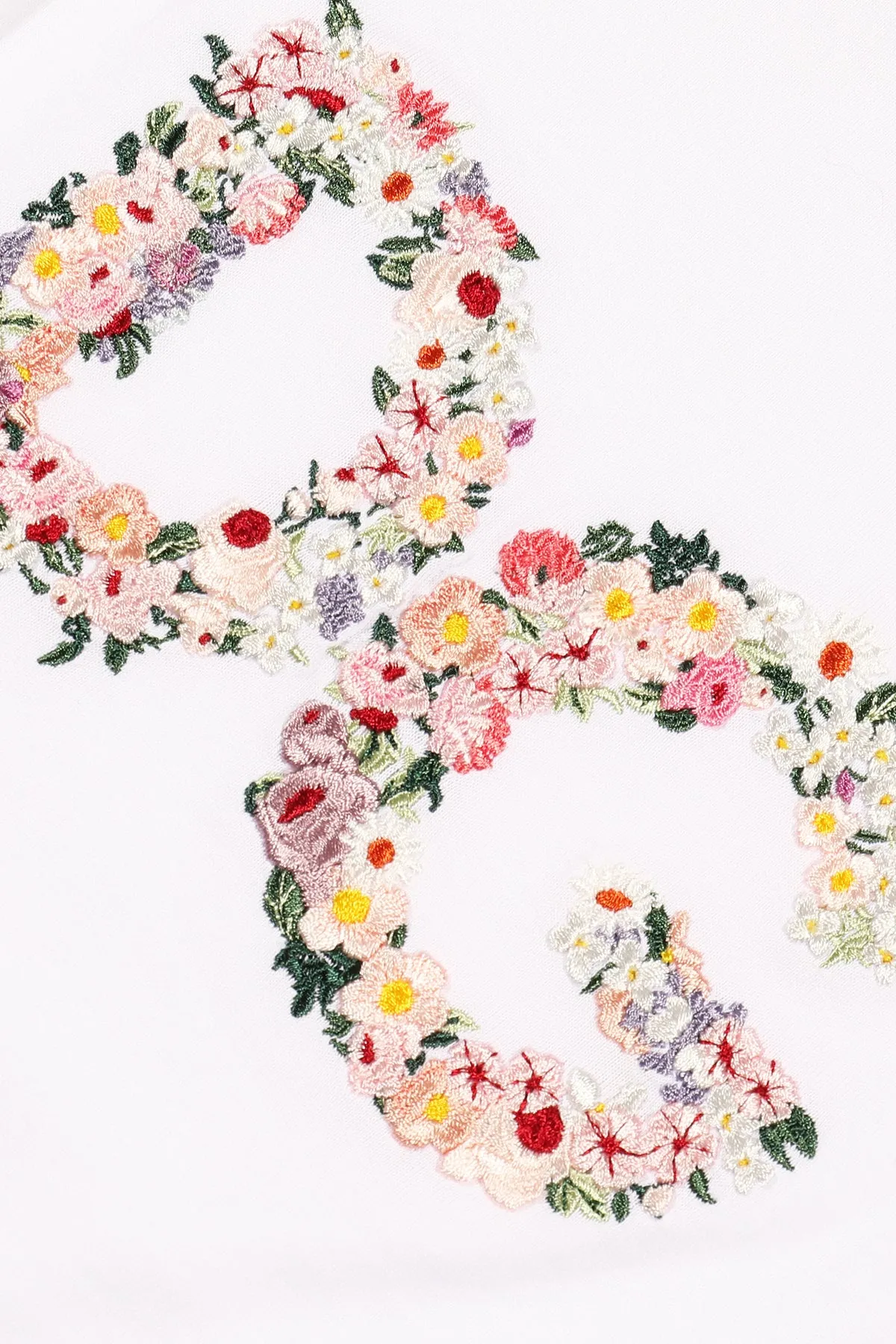 Dolce & Gabbana Kids Floral Logo Crewneck T-Shirt