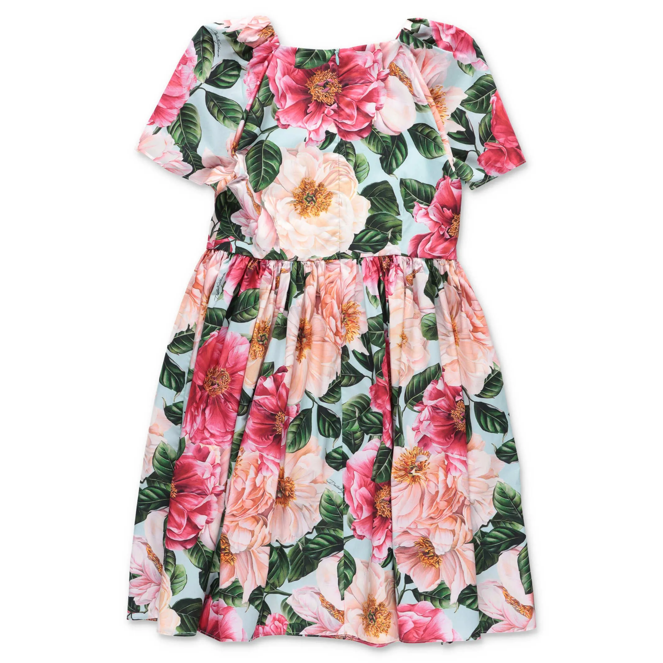 Dolce & Gabbana Kids Floral Printed Dress