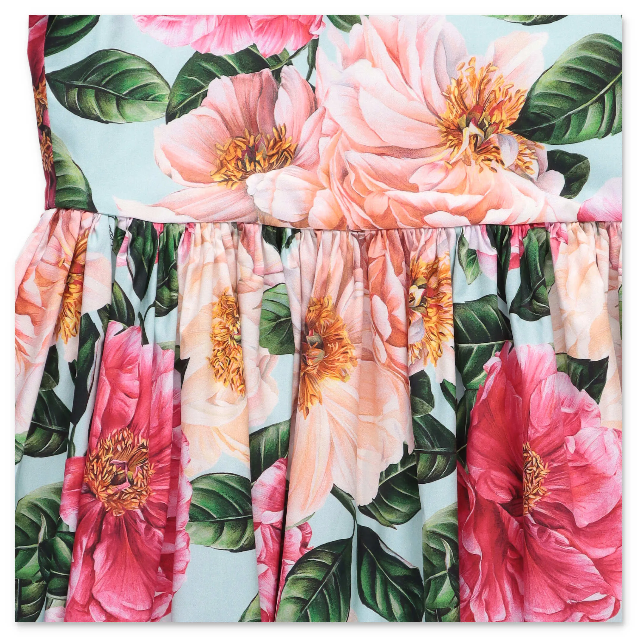 Dolce & Gabbana Kids Floral Printed Dress