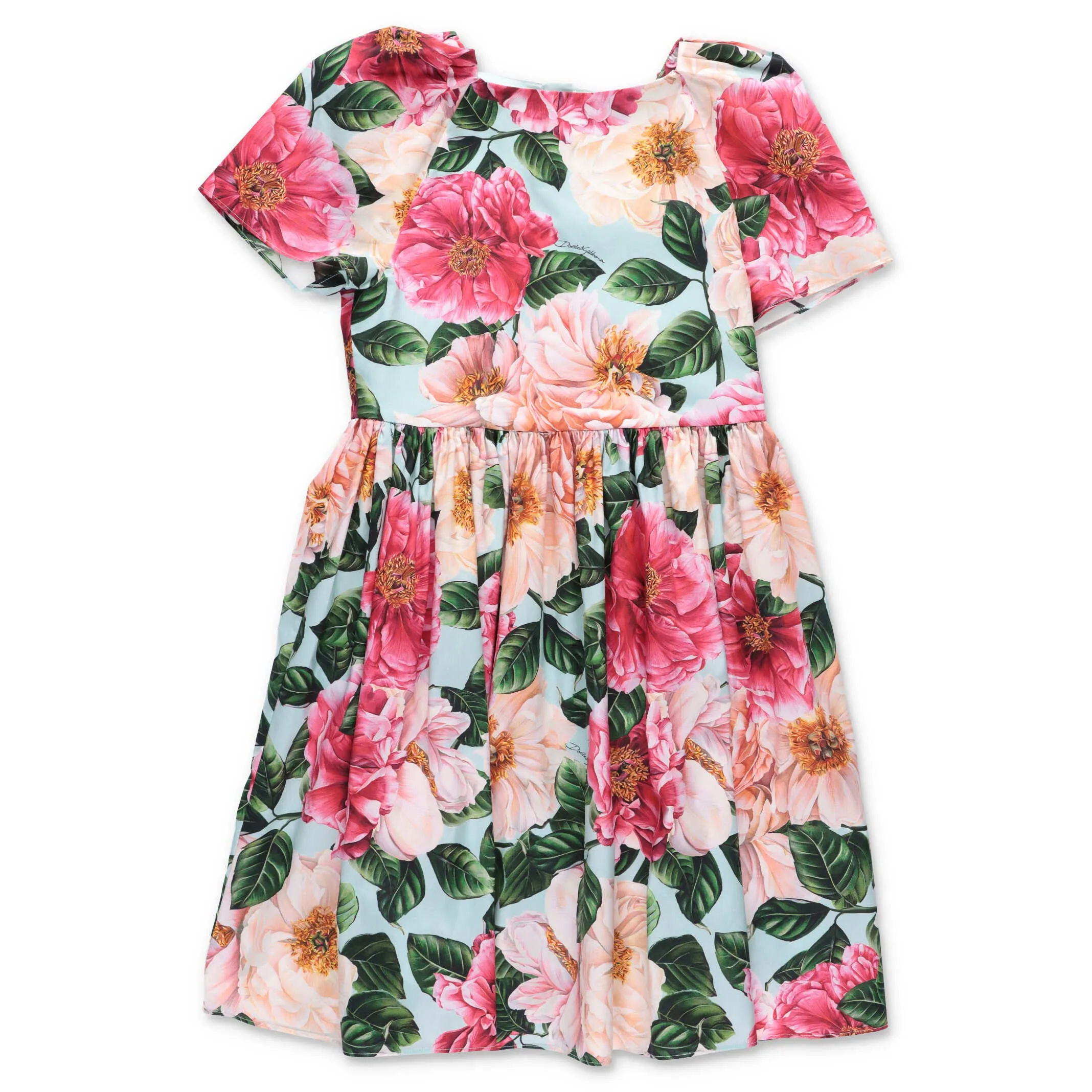 Dolce & Gabbana Kids Floral Printed Dress