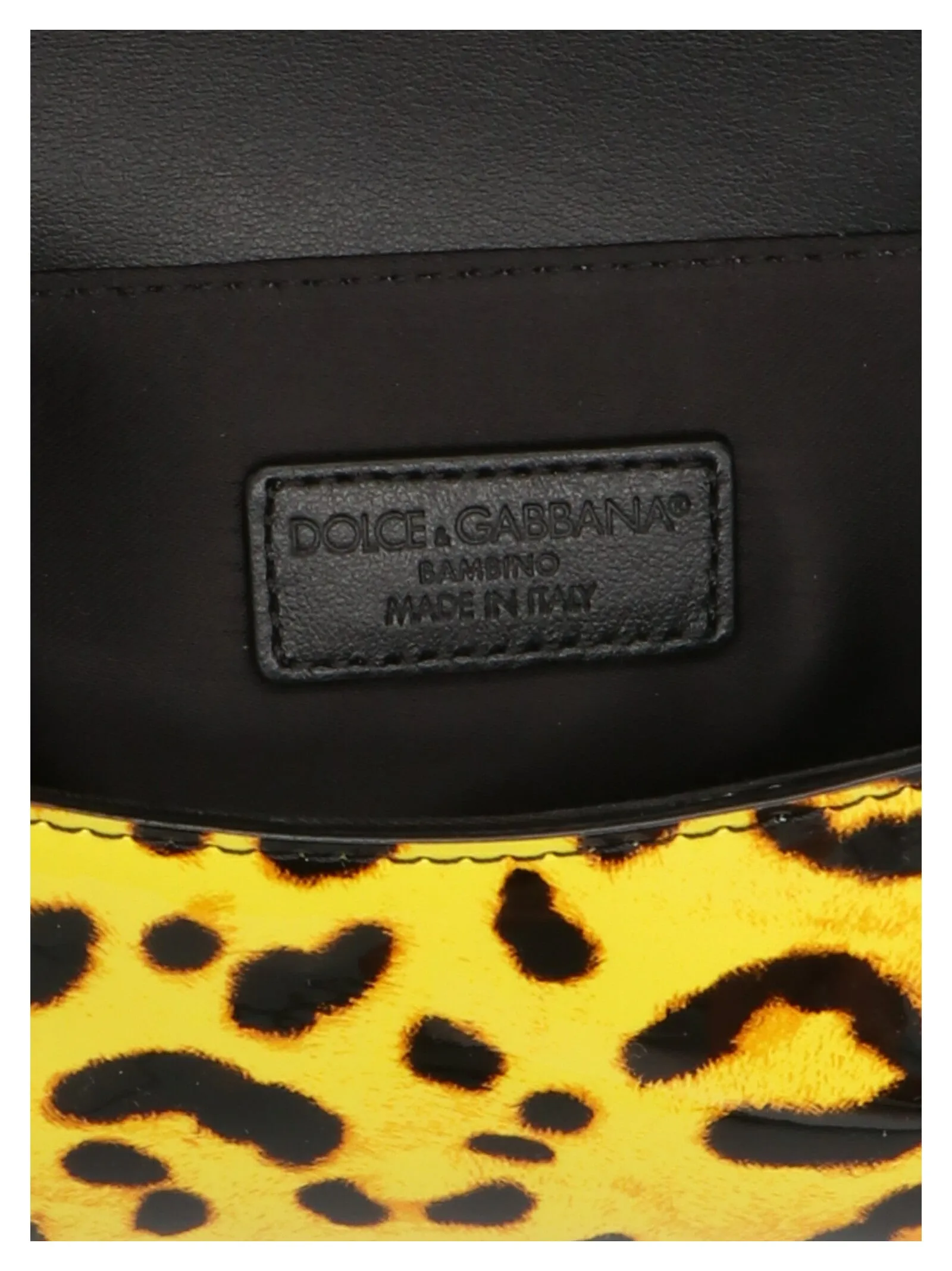 Dolce & Gabbana Kids Leopard Print Tote Bag