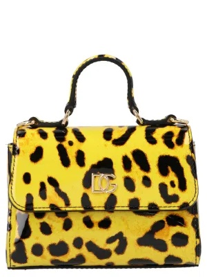 Dolce & Gabbana Kids Leopard Print Tote Bag