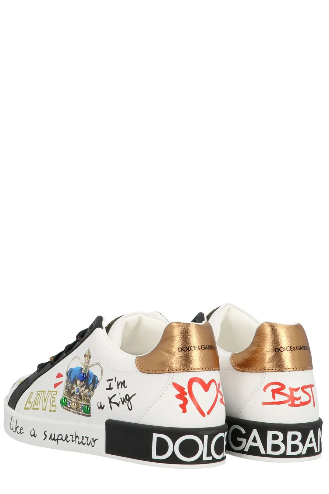 Dolce & Gabbana Kids Like A Superhero Sneakers