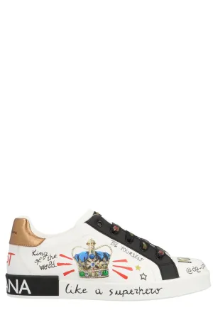 Dolce & Gabbana Kids Like A Superhero Sneakers