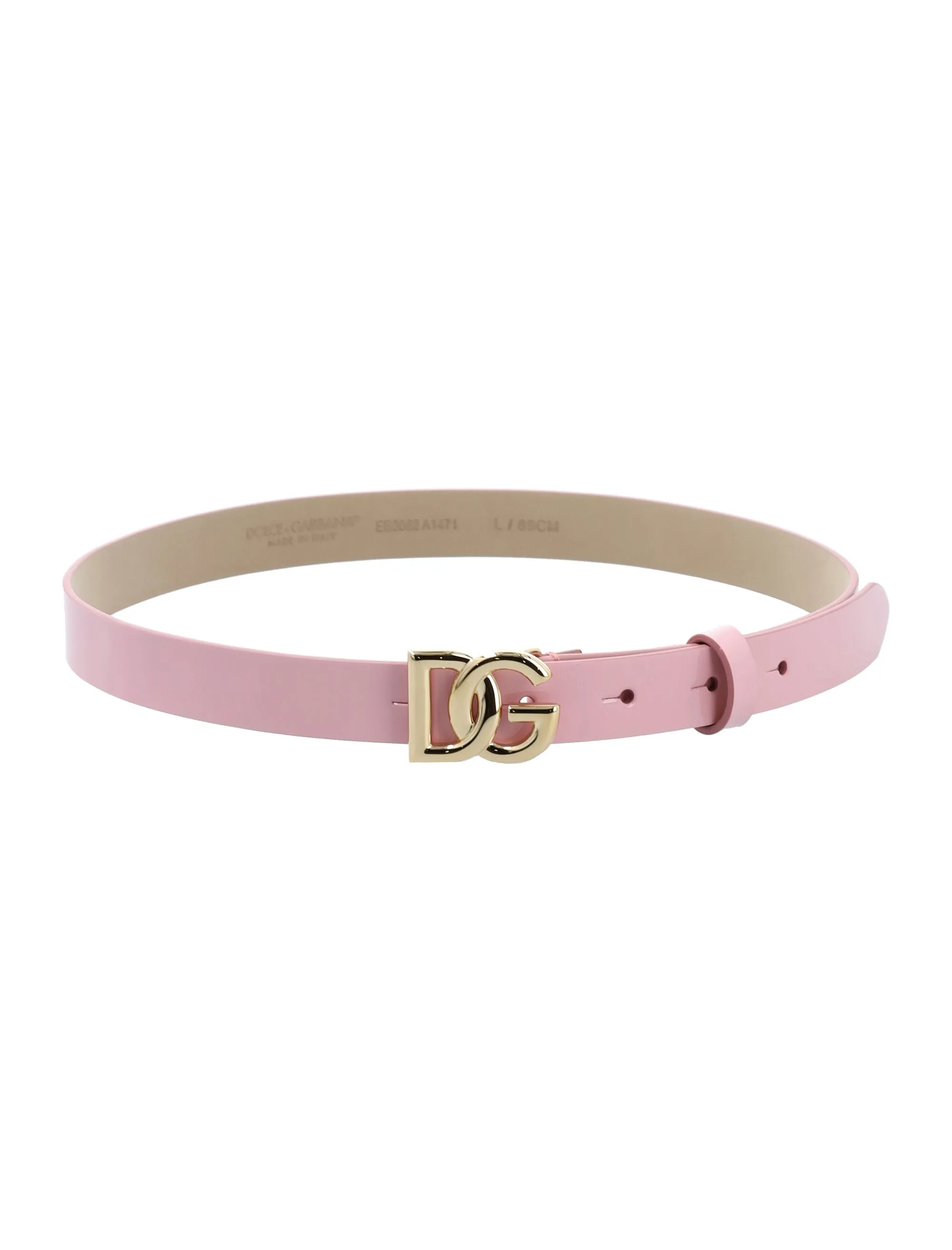 Dolce & Gabbana Kids Logo Buckle Belt