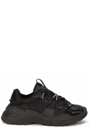 Dolce & Gabbana Kids Logo Lace Sneakers