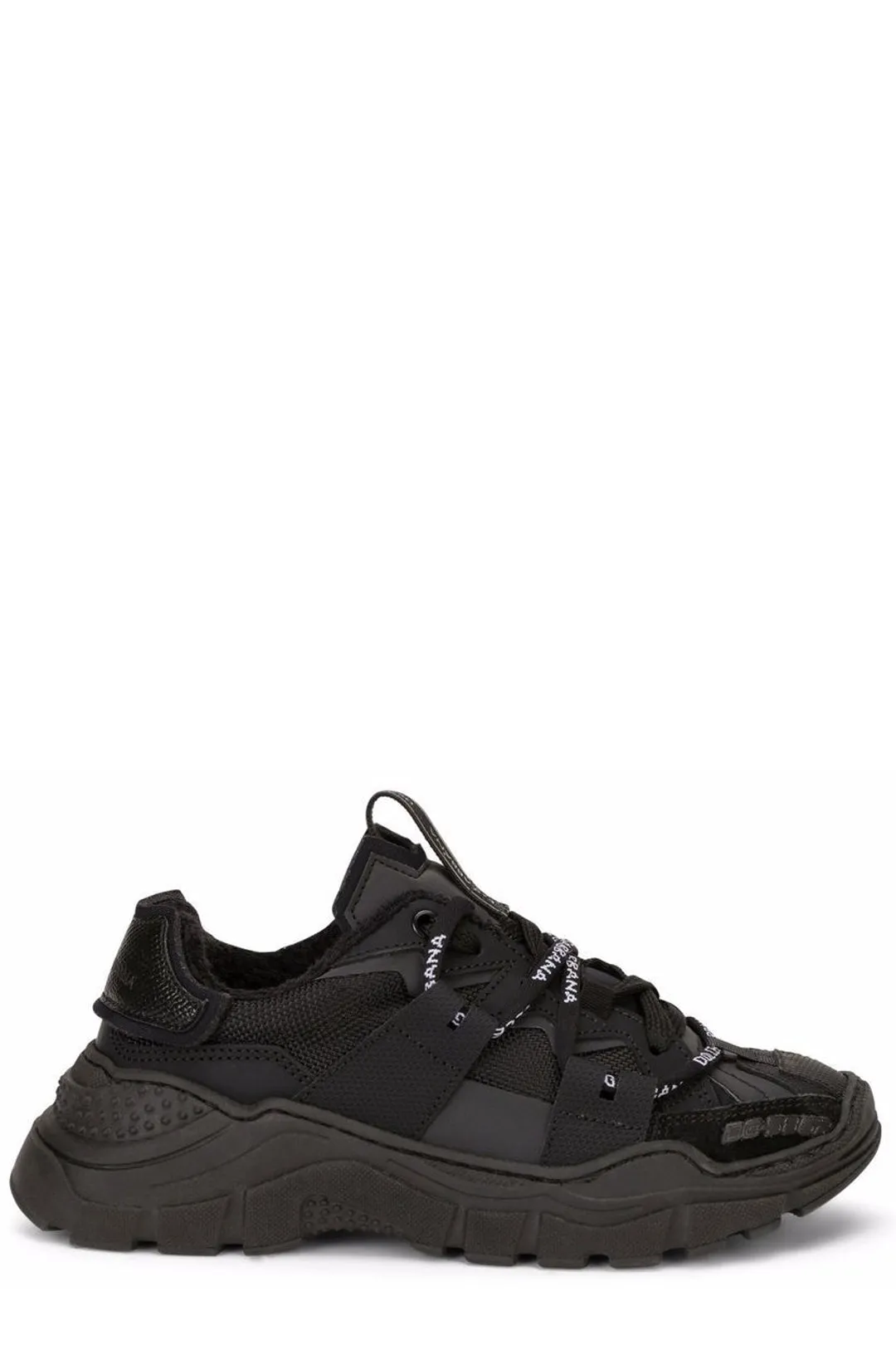 Dolce & Gabbana Kids Logo Lace Sneakers
