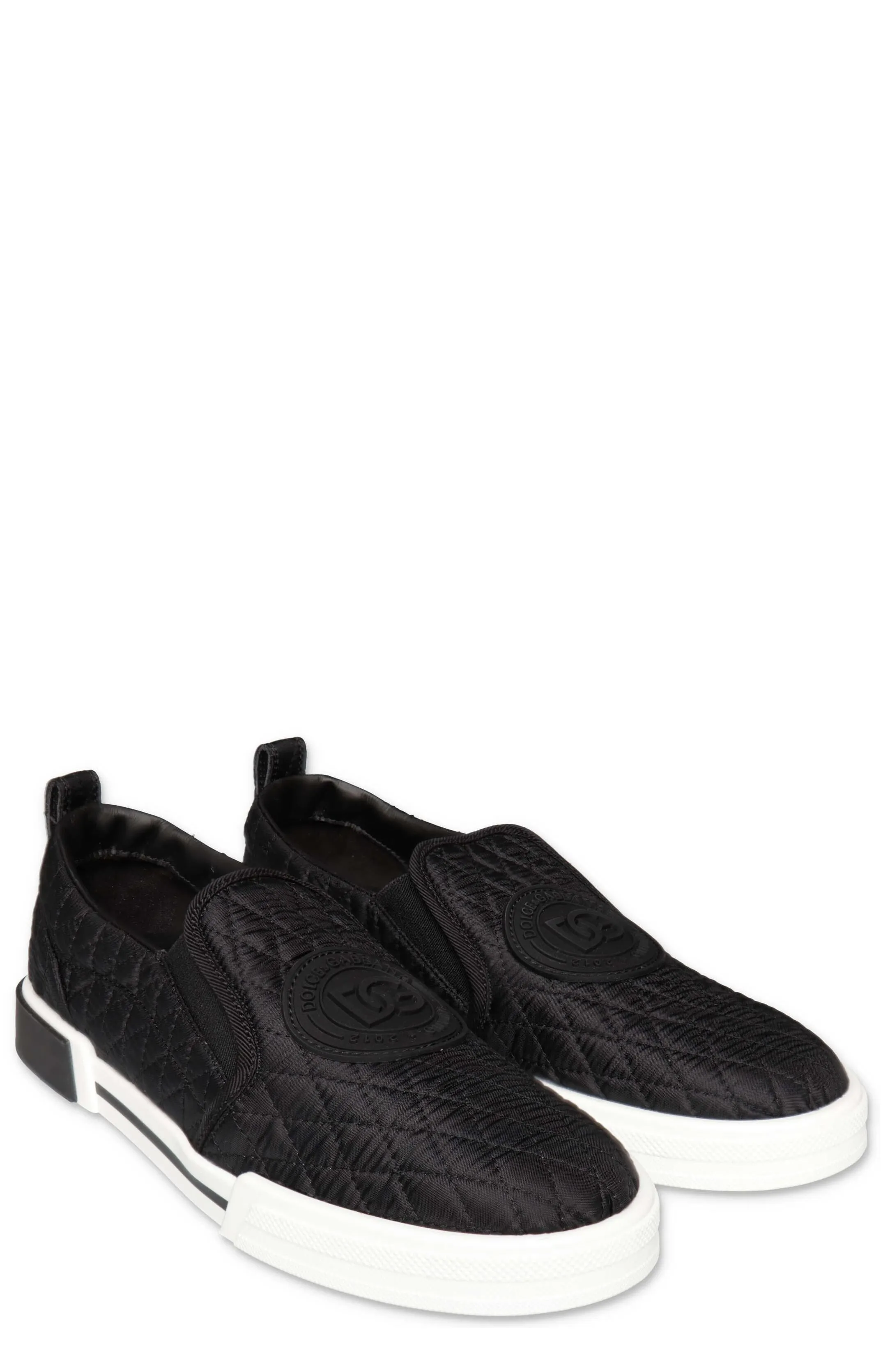 Dolce & Gabbana Kids Logo Patch Sneakers