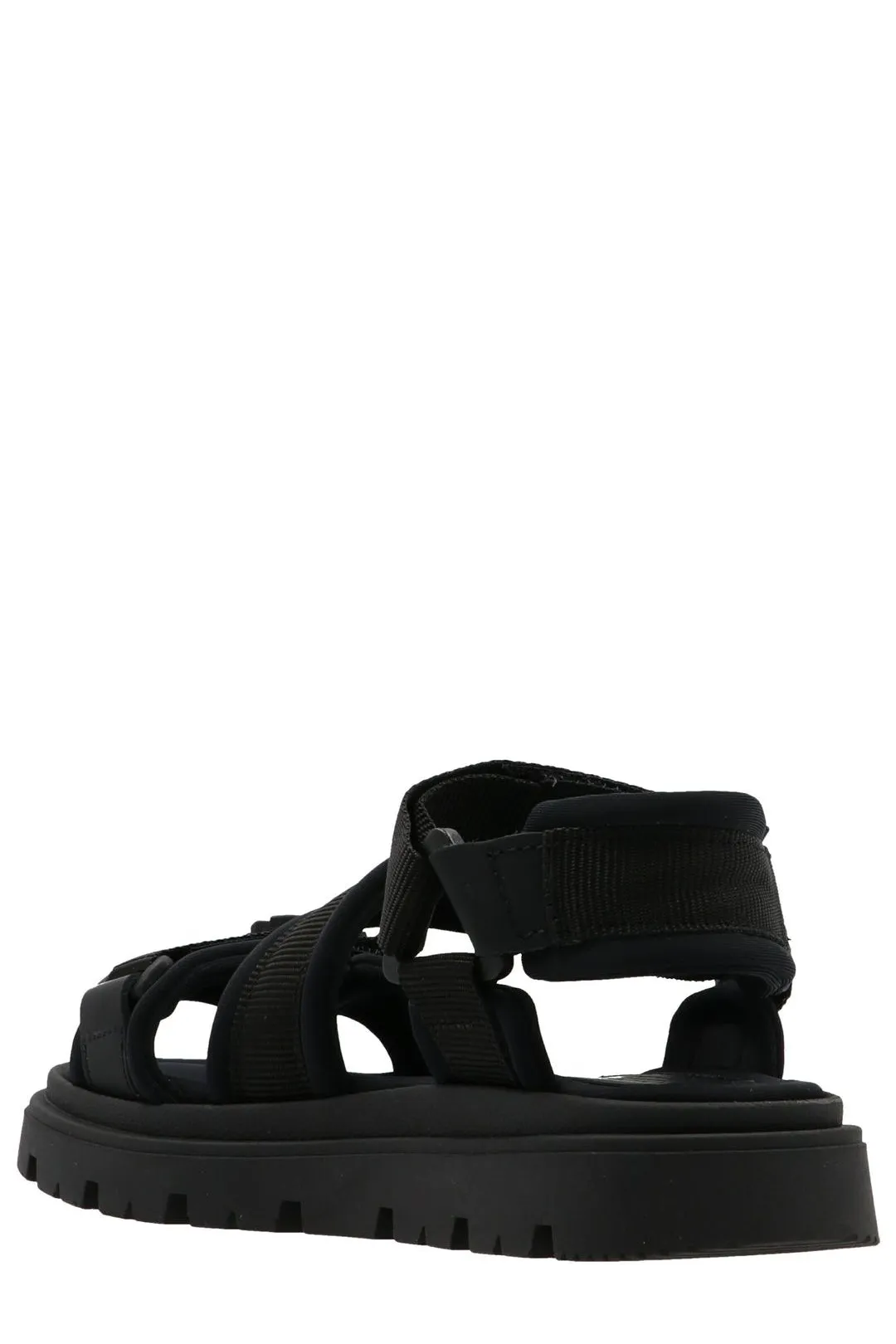 Dolce & Gabbana Kids Logo Plaque Strapped Sandals