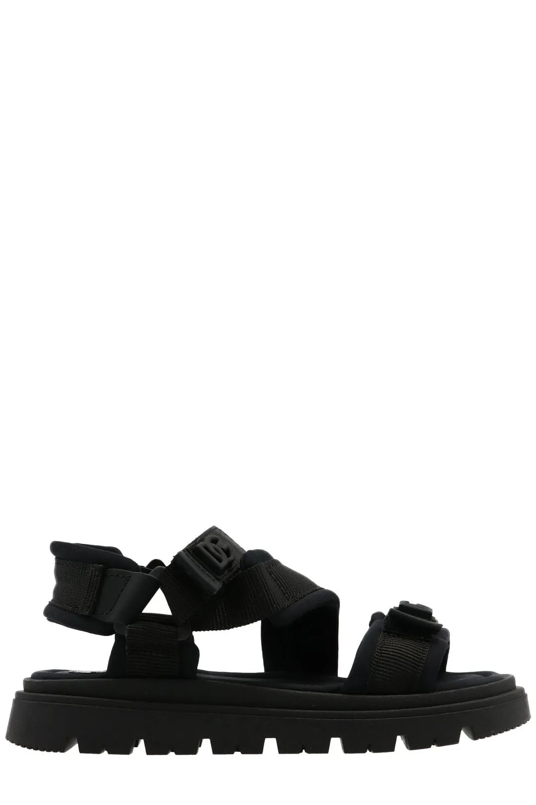 Dolce & Gabbana Kids Logo Plaque Strapped Sandals