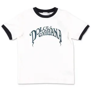 Dolce & Gabbana Kids Logo Print T-Shirt