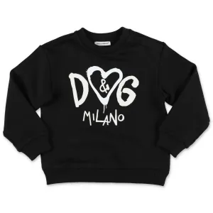 Dolce & Gabbana Kids Logo Printed Sweatshirt