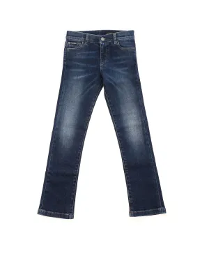 Dolce & Gabbana Kids Slim Leg Jeans