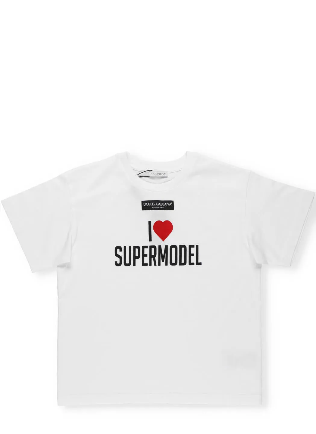 Dolce & Gabbana Kids Slogan Print T-Shirt