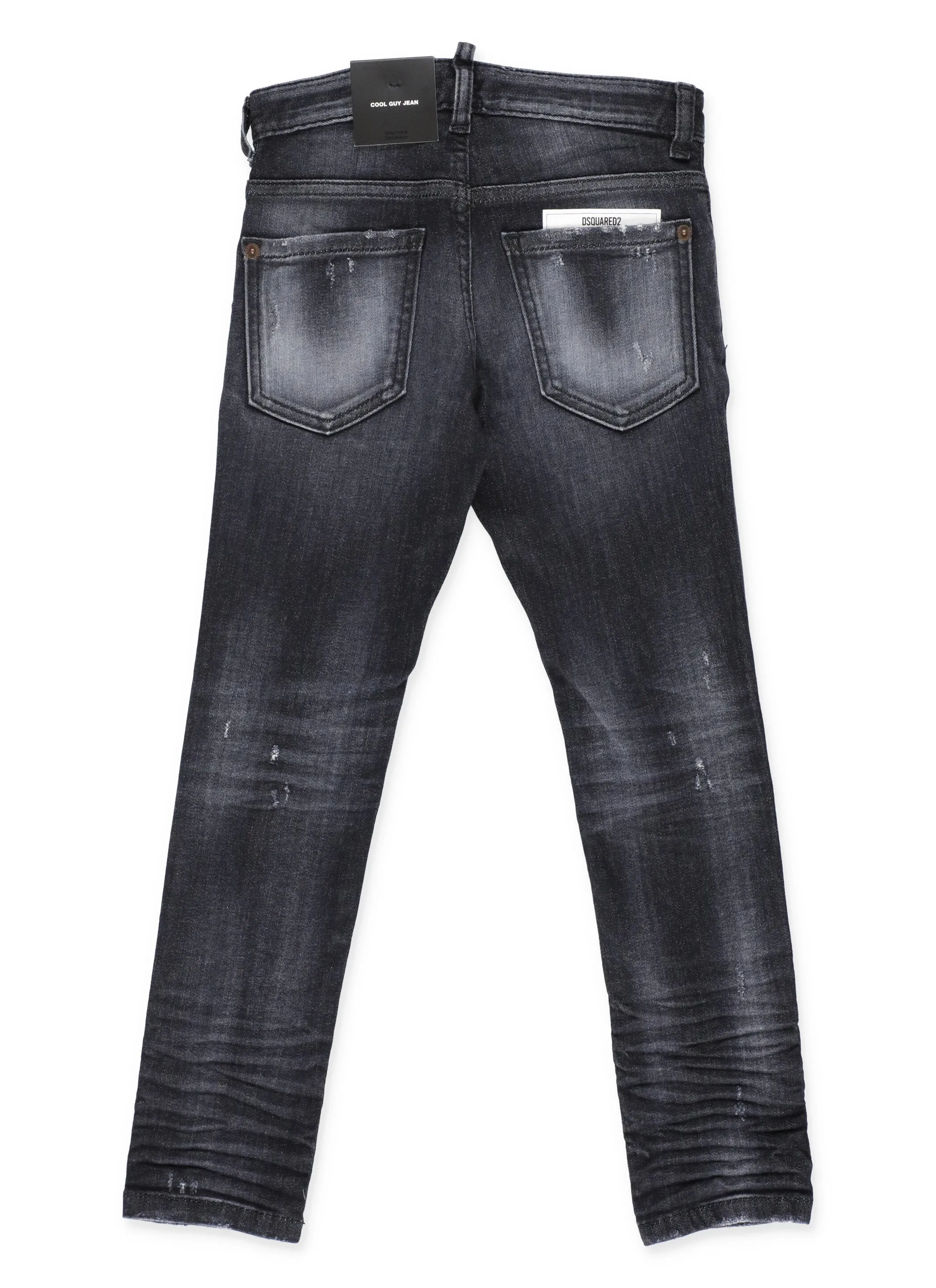 Dsquared2 Kids Distressed Slim Fit Jeans