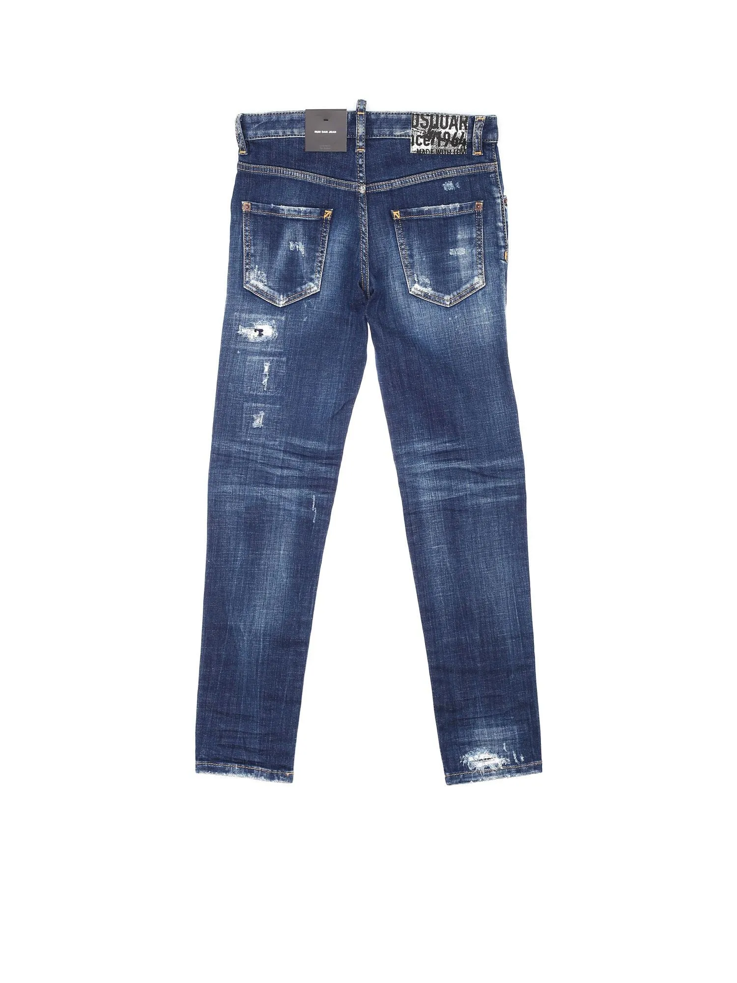 Dsquared2 Kids Distressed Slim-Fit Jeans