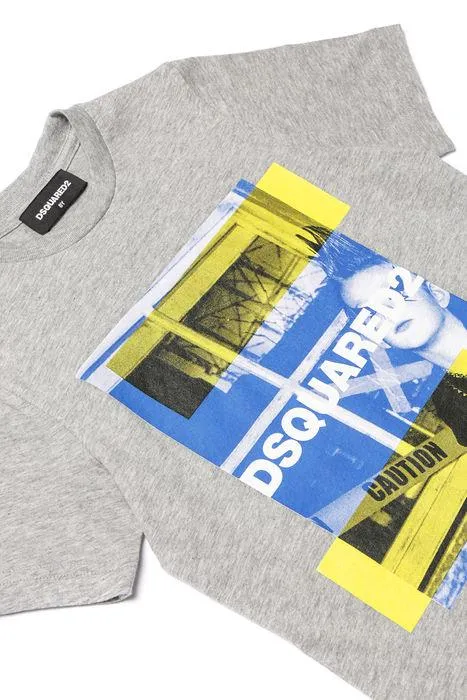Dsquared2 Kids Graphic Printed Crewneck T-Shirt