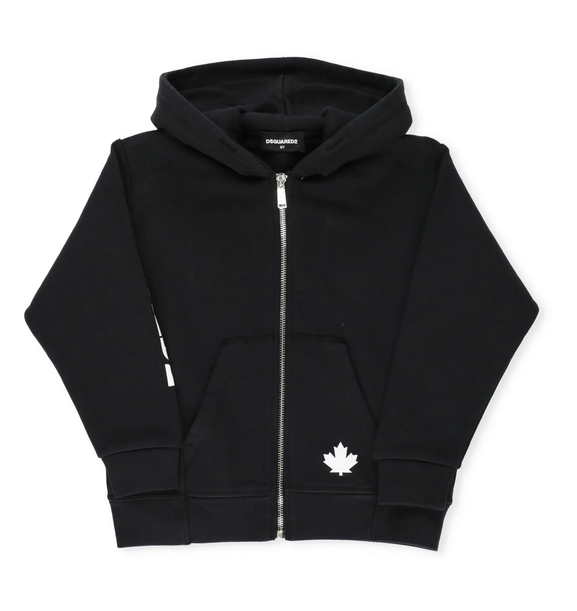 Dsquared2 Kids Hooded Zipped Jacket