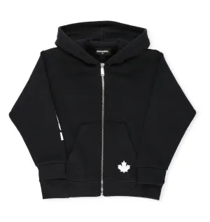 Dsquared2 Kids Hooded Zipped Jacket