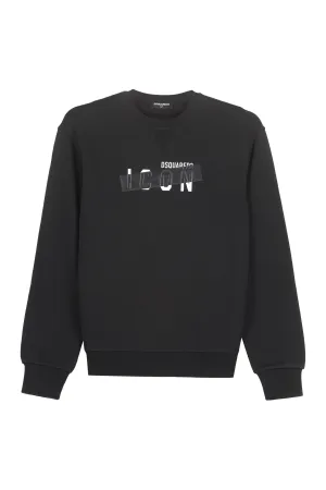 Dsquared2 Kids Icon Logo Detail Sweatshirt