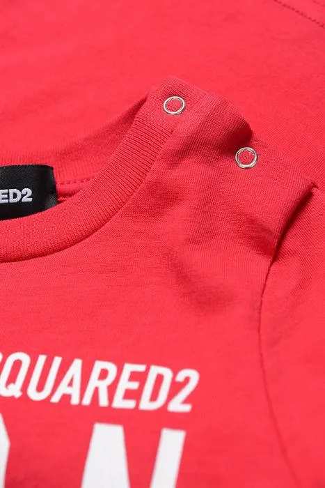 Dsquared2 Kids Icon Logo Printed Crewneck Sweatshirt