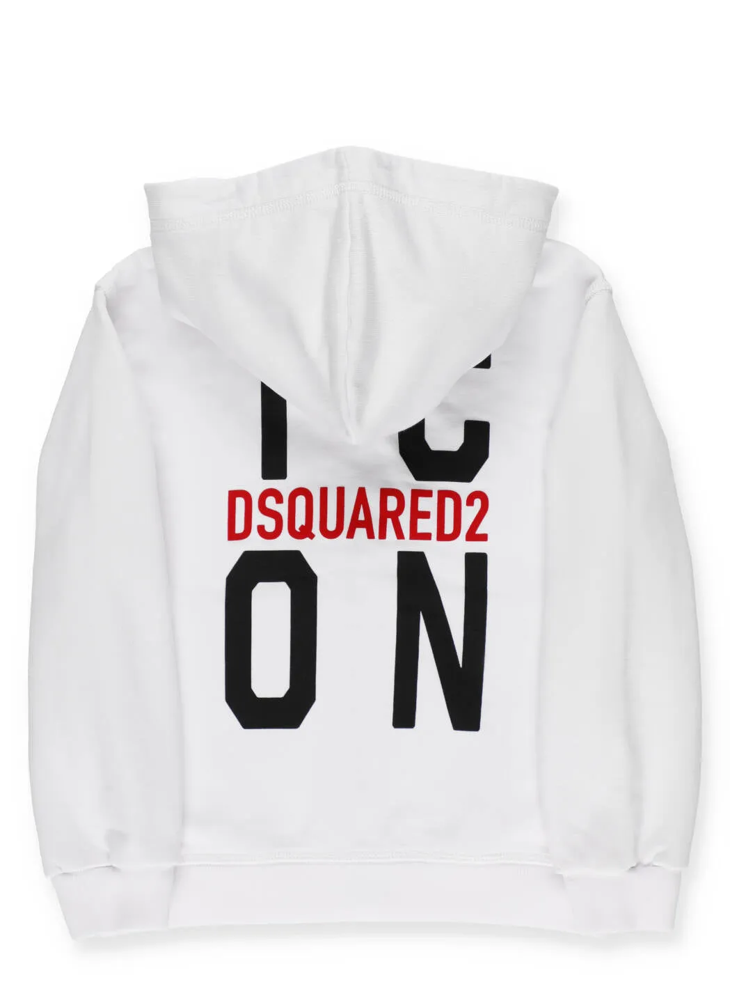 Dsquared2 Kids Icon Logo Printed Hooded Jacket