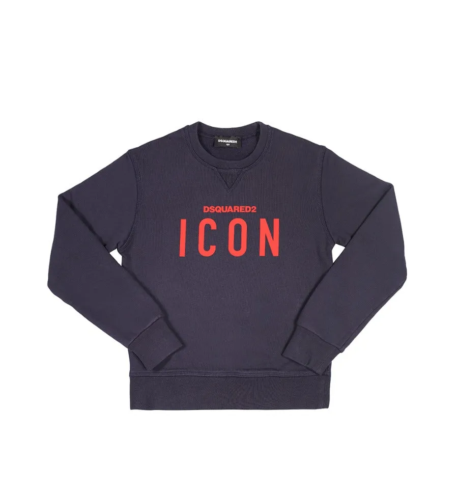Dsquared2 Kids Icon Logo Printed Sweatshirt